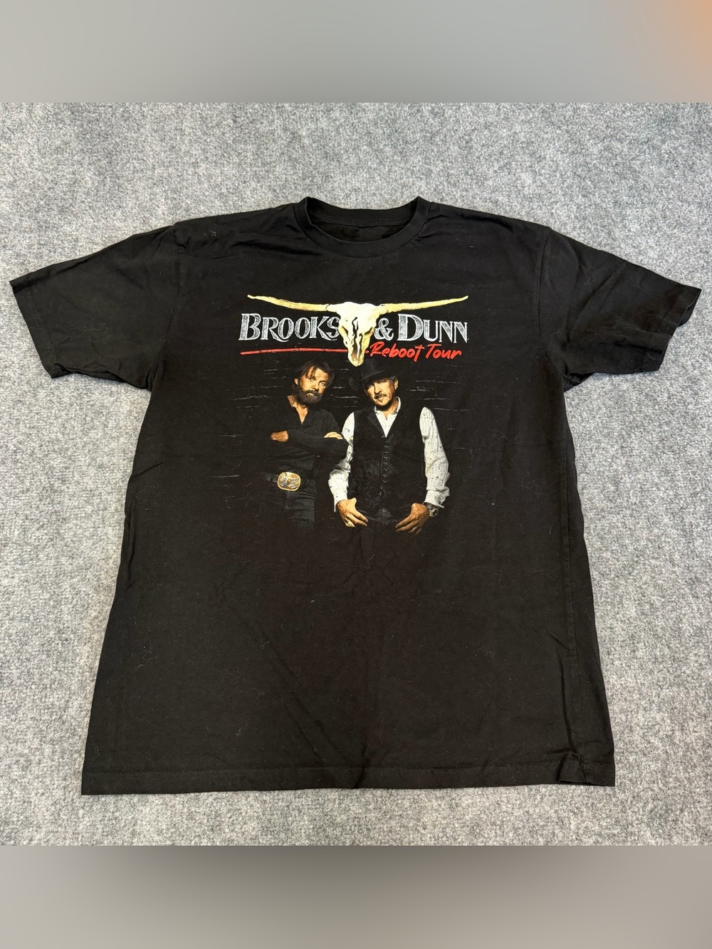 Reboot Tour Black Graphic Tee